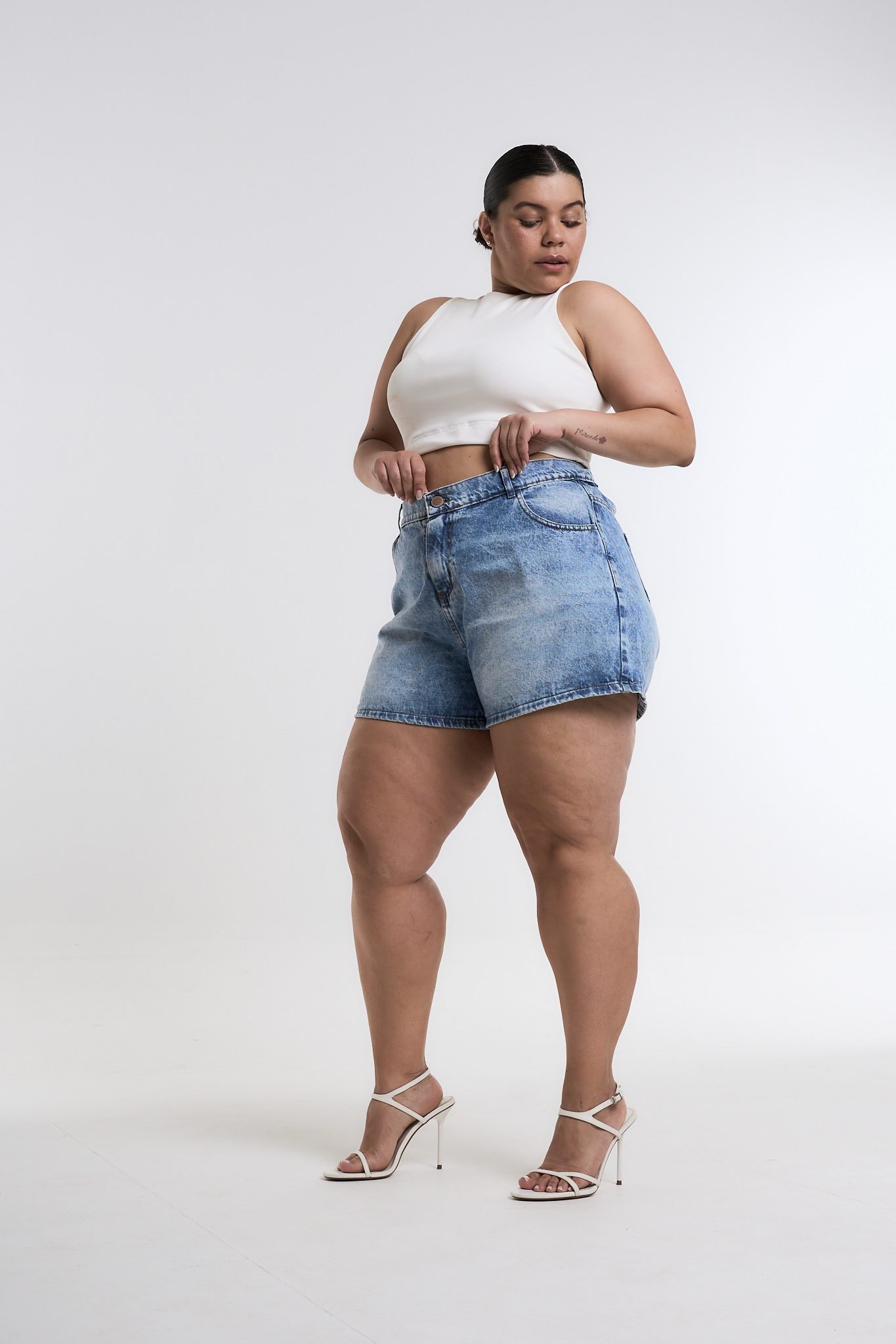 <b> SHORT EUCALYPTO NEVADO BIGOTE </b> <i> rígido - Imagen 5