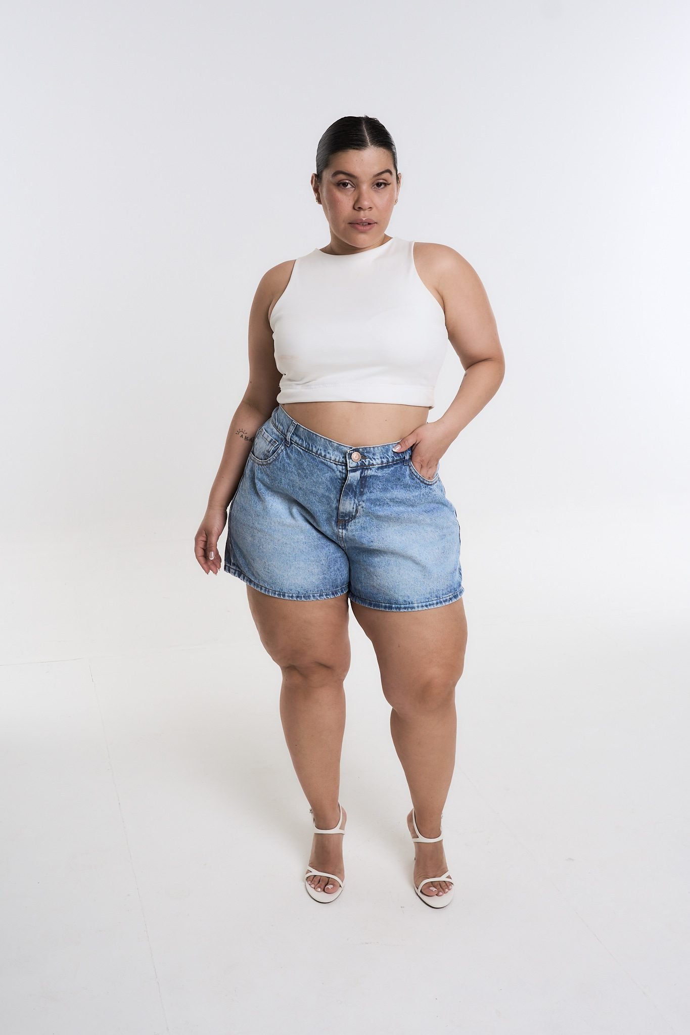 <b> SHORT EUCALYPTO NEVADO BIGOTE </b> <i> rígido - Imagen 6