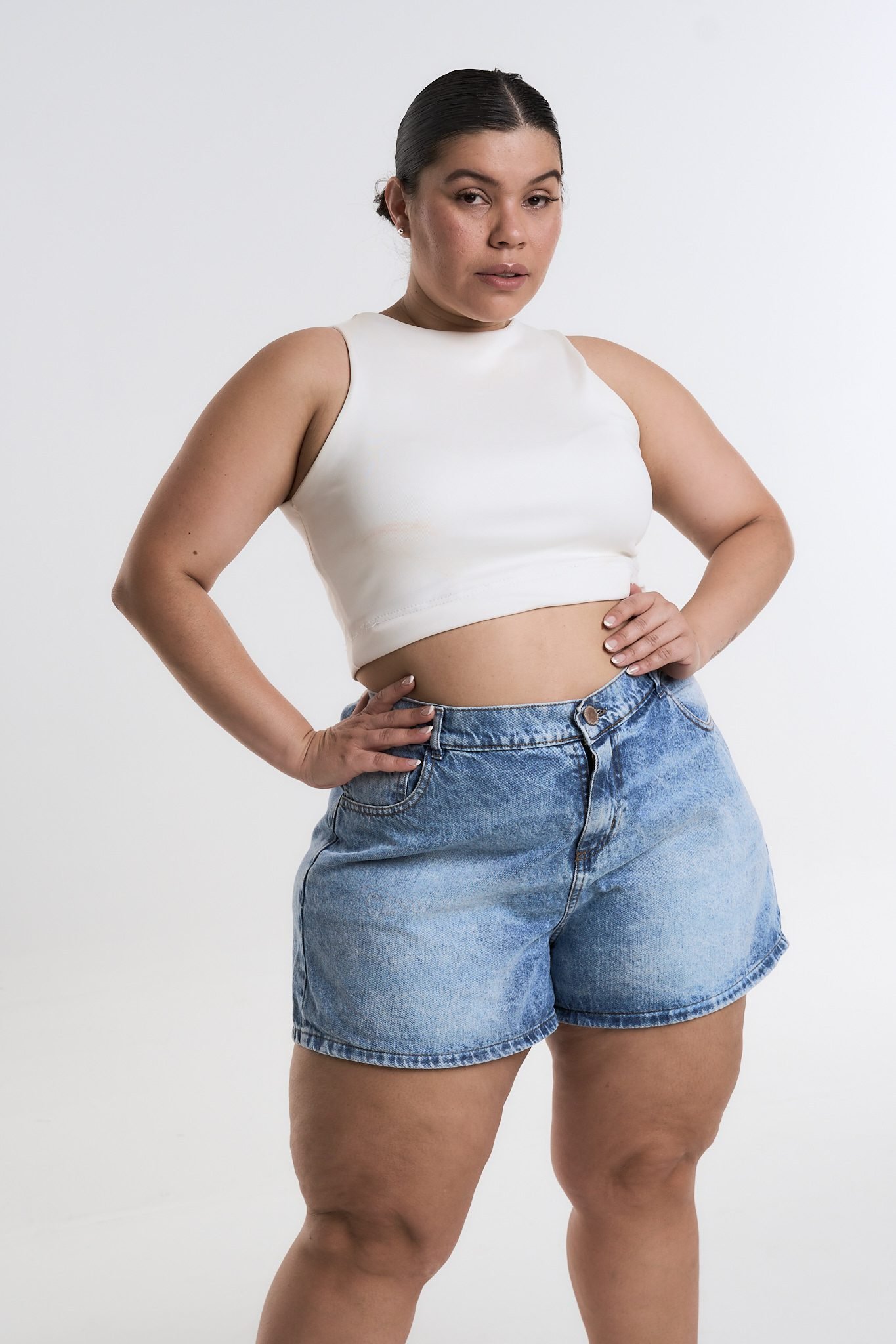 <b> SHORT EUCALYPTO NEVADO BIGOTE </b> <i> rígido - Imagen 4