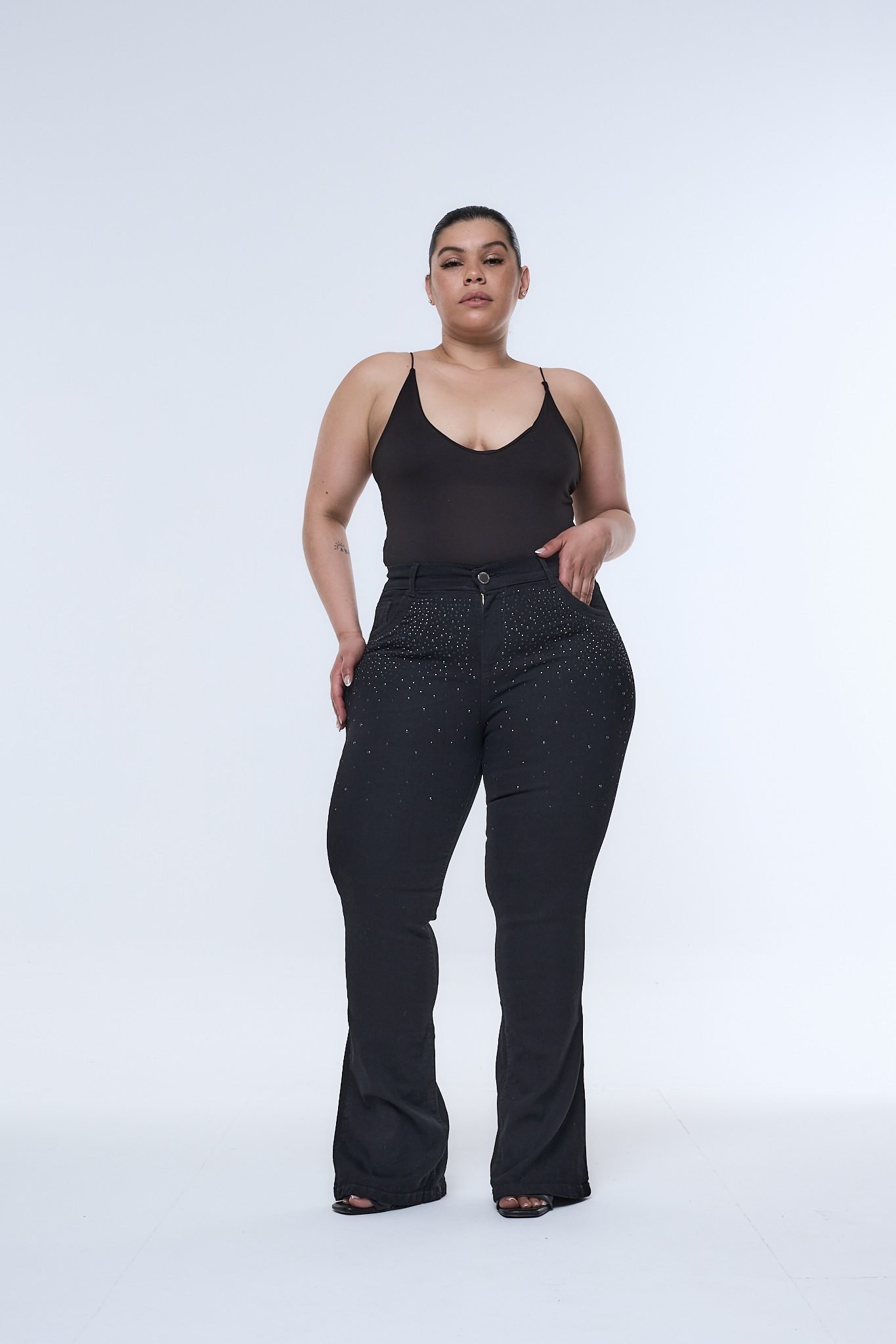 <b> SEMIOXFORD SAVANE BRILLOS </b> <i> elastizado