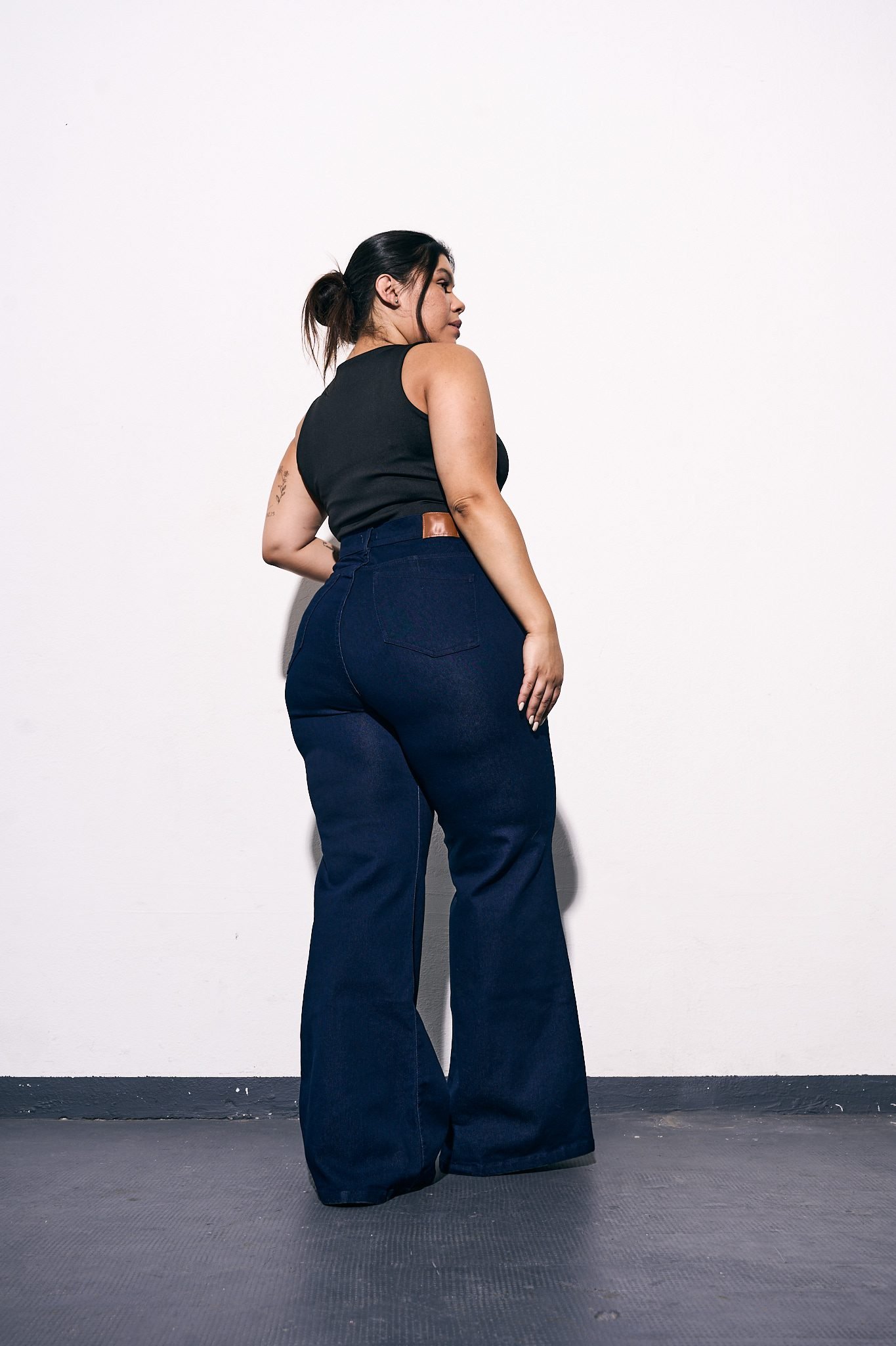 <b> PALAZZO ARIA RECORTE </b> <i> elastizado </i> - Imagen 5