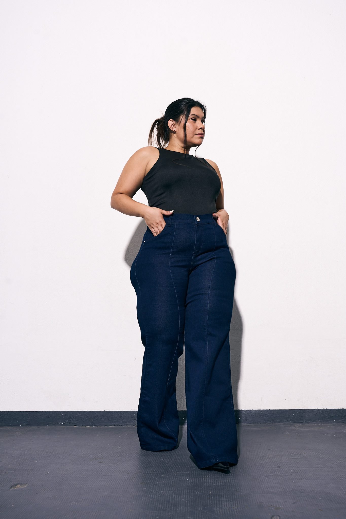 <b> PALAZZO ARIA RECORTE </b> <i> elastizado </i> - Imagen 4