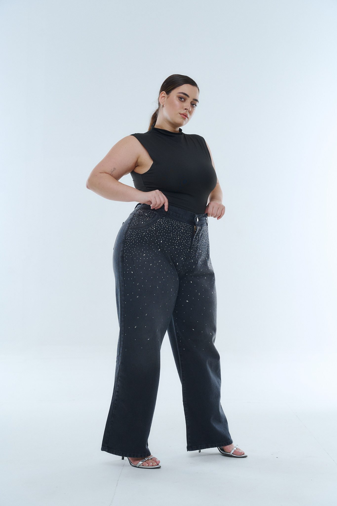 <b> MAXI WIDELEG STRAUBEL BRILLOS </b> <i> rigido </i> - Imagen 3