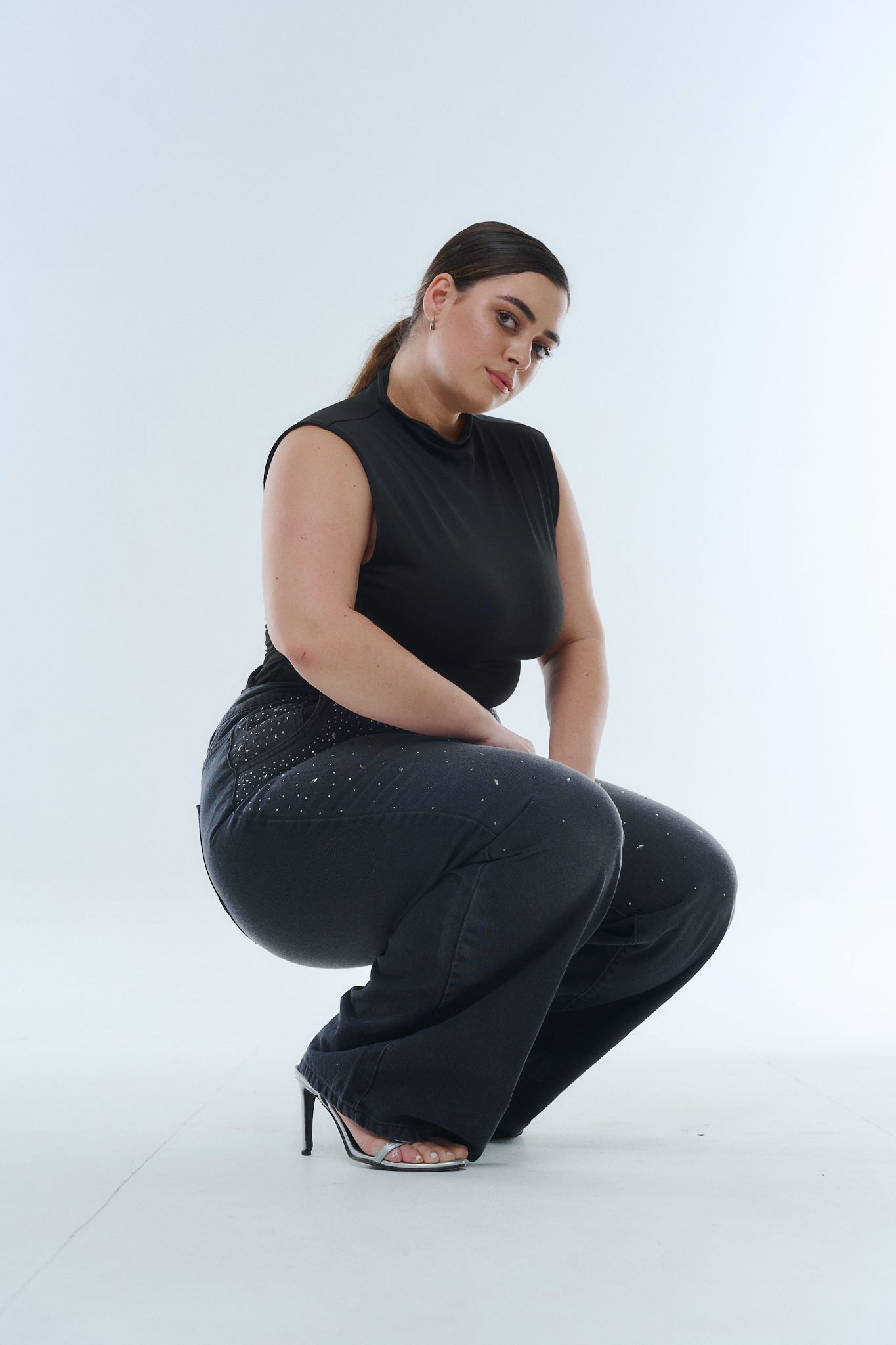 <b> MAXI WIDELEG STRAUBEL BRILLOS </b> <i> rigido </i> - Imagen 4