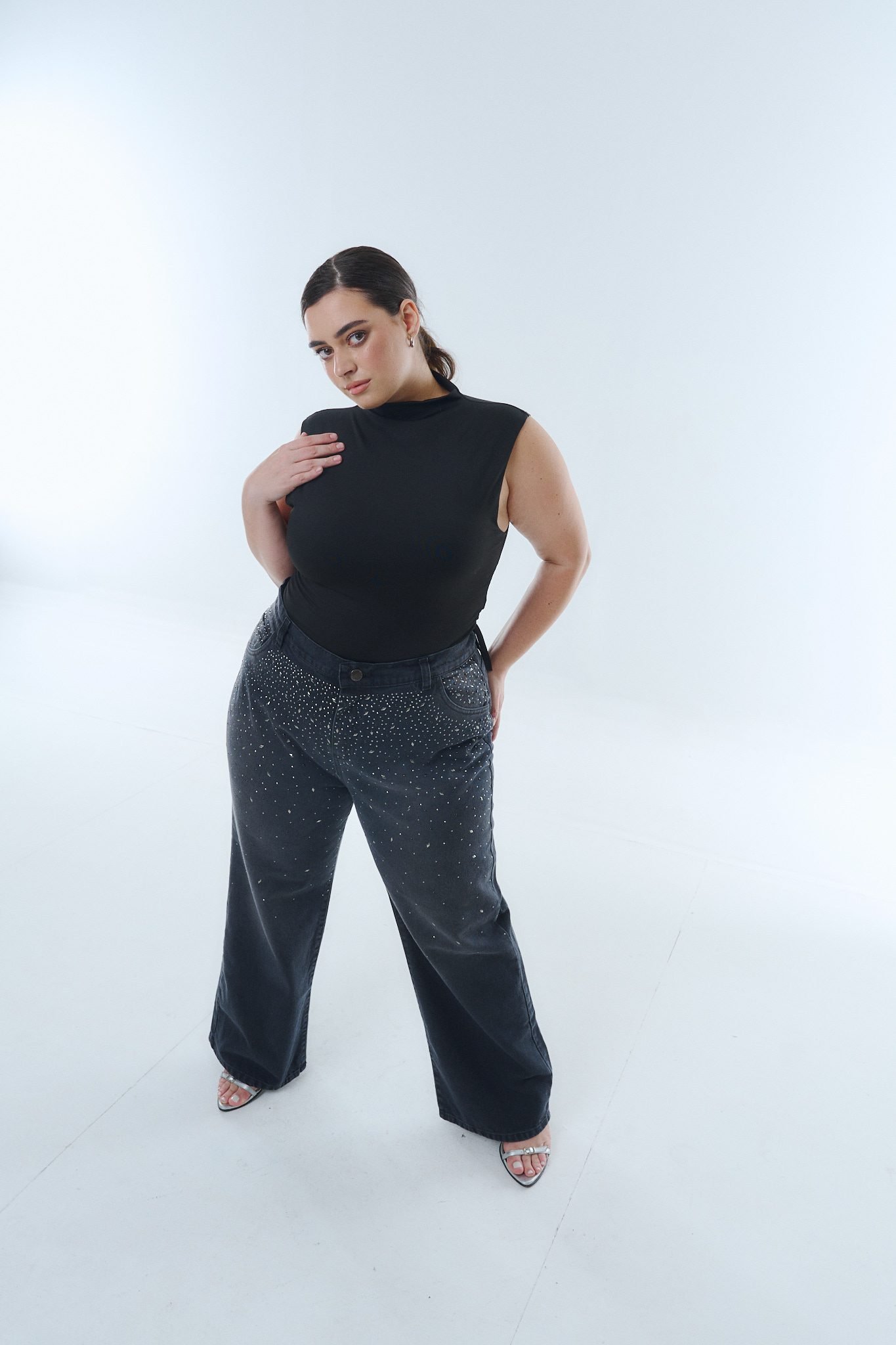 <b> MAXI WIDELEG STRAUBEL BRILLOS </b> <i> rigido </i> - Imagen 9