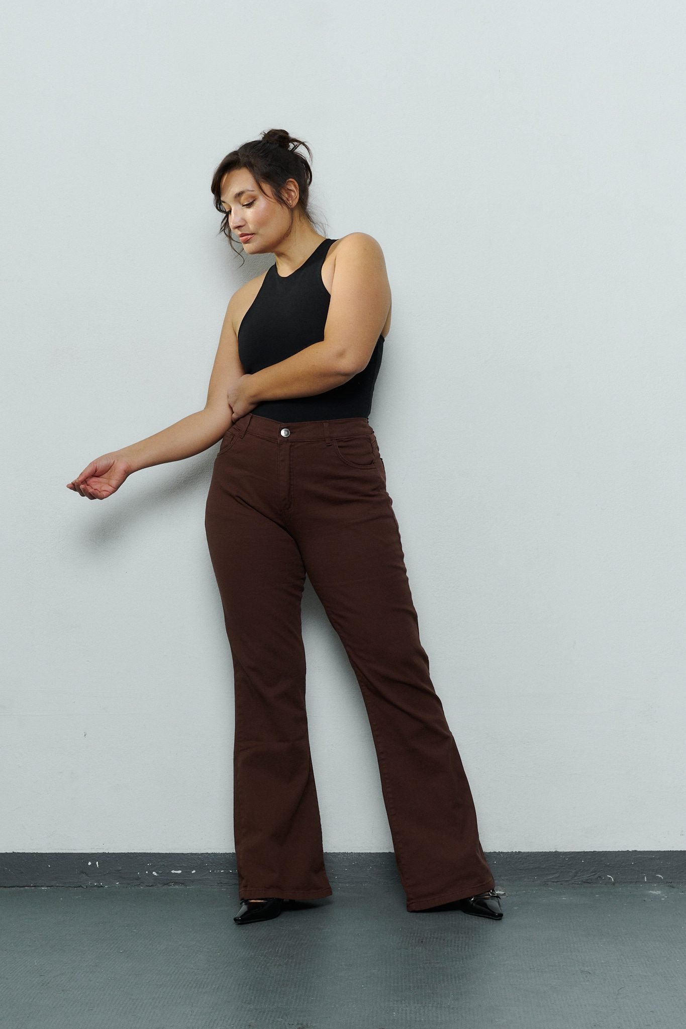 <b> SEMIOXFORD CHOCOLATE </b> <i> elastizado </i> - Imagen 4