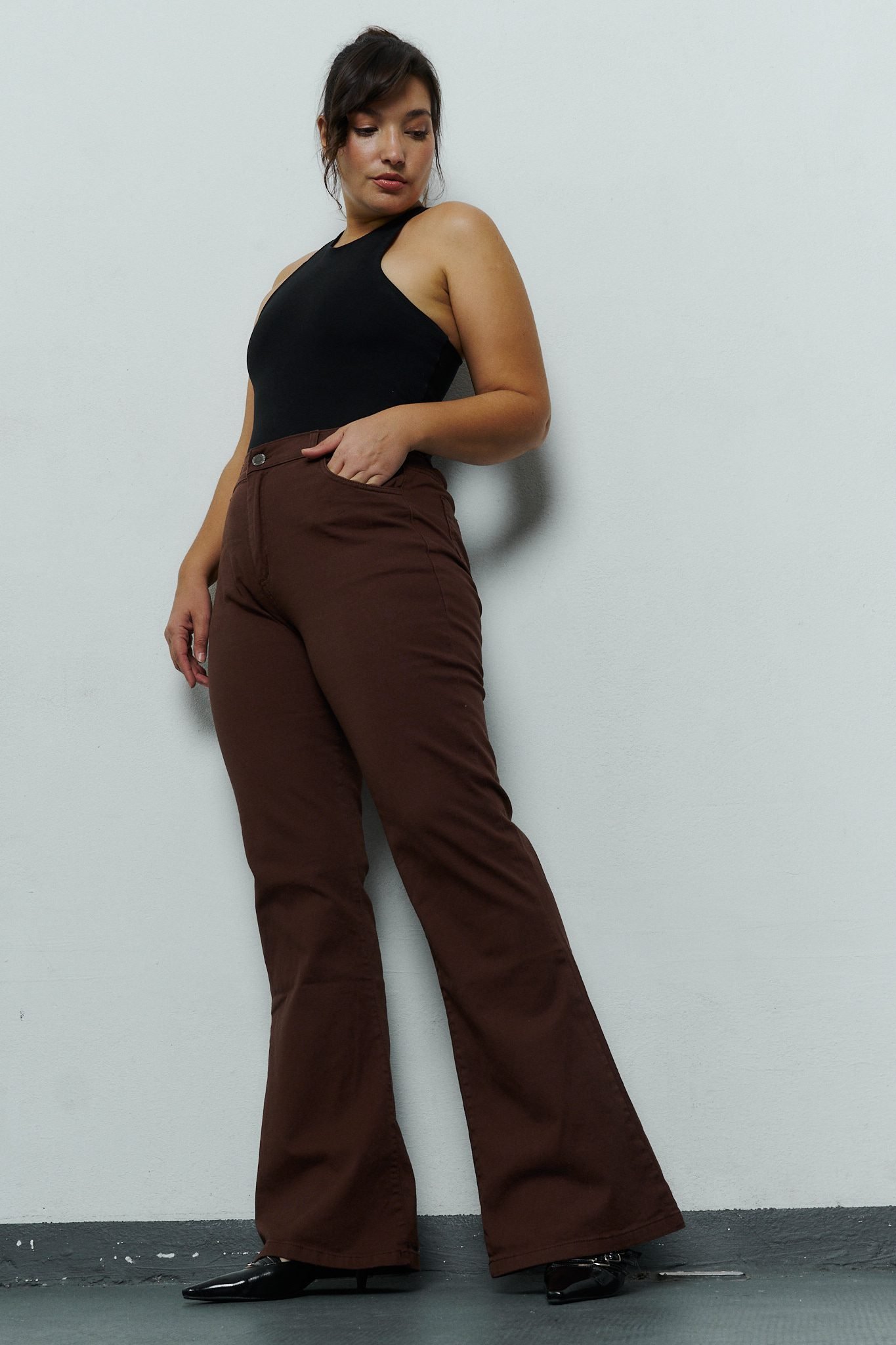 <b> SEMIOXFORD CHOCOLATE </b> <i> elastizado </i> - Imagen 6